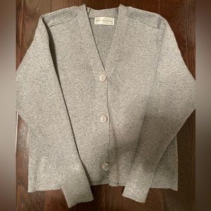 Little Mountain Vancouver Grey Cardigan (Size S)